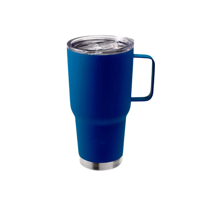 Caneca Térmica 600ml com Tampa e Alça Ergonométrica