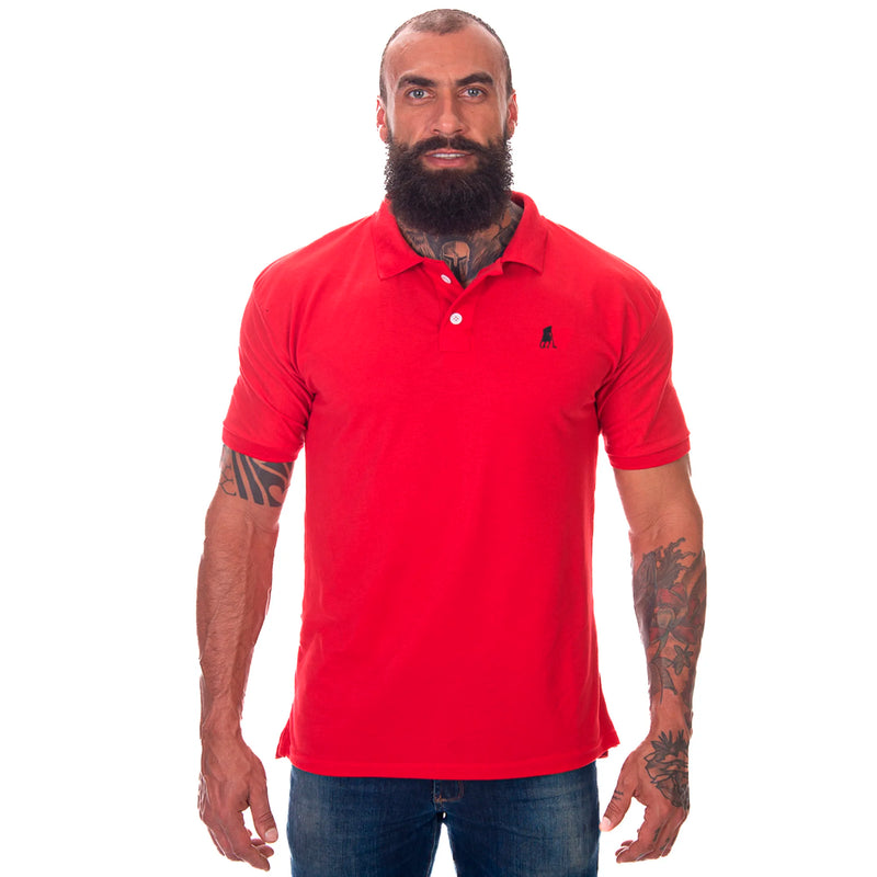 Camisa Gola Polo Masculina Básica Casual