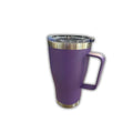 Caneca Térmica 600ml com Tampa e Alça Ergonométrica