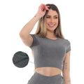 Cropped FELPADO academia fitness