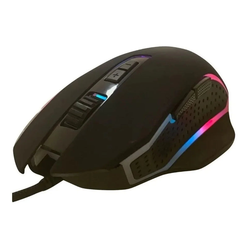 Mouse Gamer Led Rdg 4800dpi 7 Botões Knup Kp Mu006